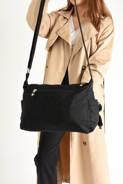 Monalisa Home  Lüks Figürlü Gösterişli  Bol Bölmeli Çapraz Çanta - Resim 2