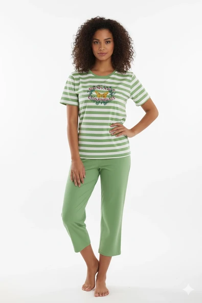 Senfoni Bayan Kapri Pijama Takımı 5339 ürün görseli