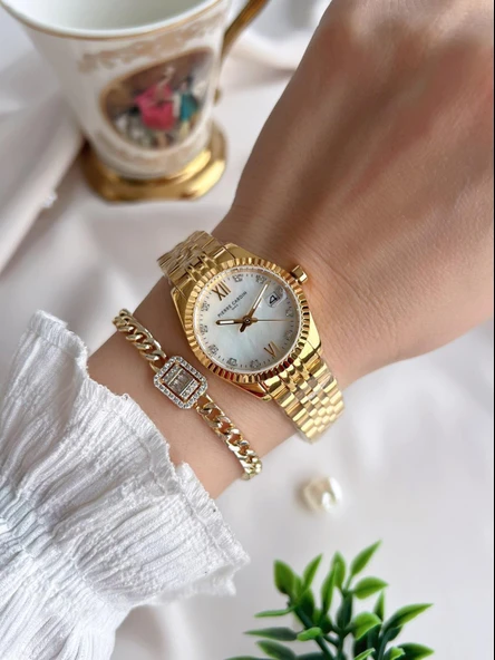 Pierre Cardin Çelik Kasa Ve Kordon 2 Yıl Garantili 3 Atm Suya Dayanıklı Kadın Kol Saati RL.M1007.3 - Resim 2