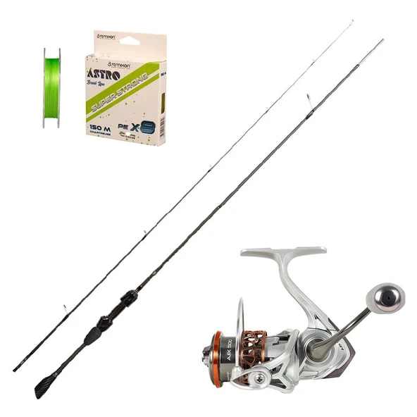 Ryuji Ajix 500 - Ryuji Voltage Fuji 198cm 06-7gr LRF Olta Seti ürün görseli