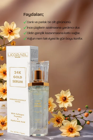 24K GOLD SERUM - Resim 4