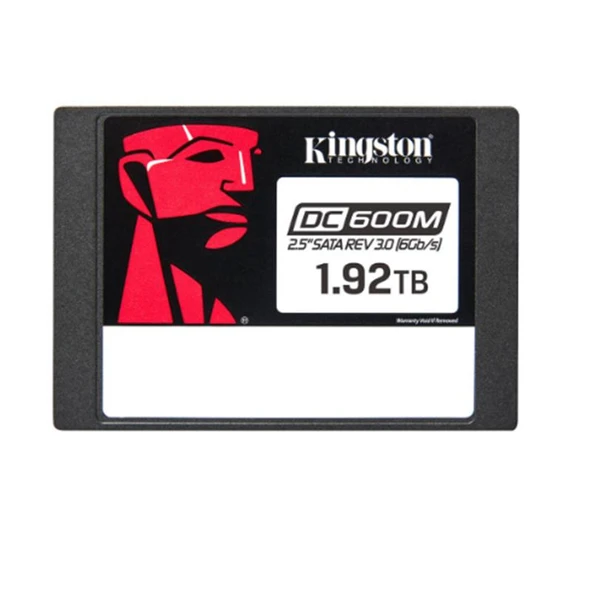 1.92 TB KINGSTON 2.5" SATA3 SSD 560/530MBS SEDC600M/1920G ürün görseli 1