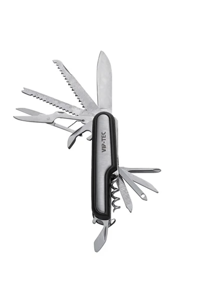 11 Fonksiyonlu Metal Gövde Çok Amaçlı Çakı ürün görseli