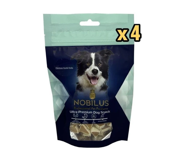 Nobilus Köpek Ödül Maması Tavuklu Sushi 80 Gr x 4 Adet ürün görseli 1