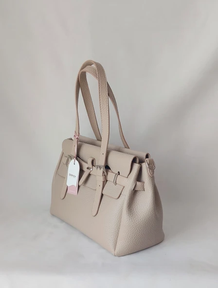 261AÇ316 Model Sarach Marka Vizon Renk El ve Omuz Çantası - 2