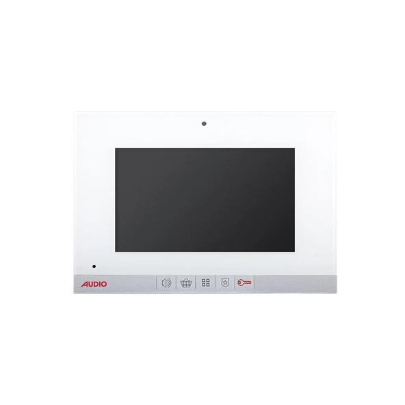 AUDIO BUS PLUS 7''BUS PLUS MEKANİK BUTON BEYAZ GÖRÜNTÜLÜ DİAFON ürün görseli 1