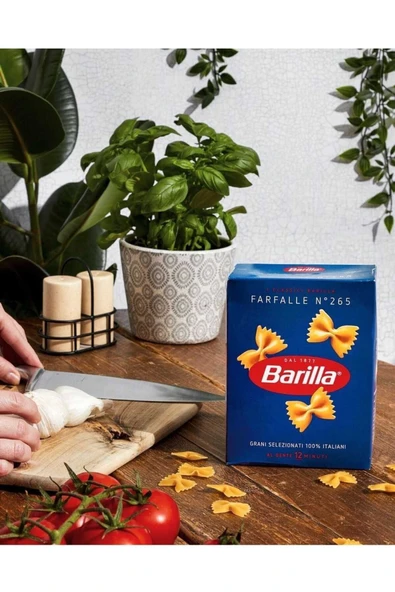 Barilla Farfalle Mini Kelebek 500 gr X 9 Adet - Resim 2
