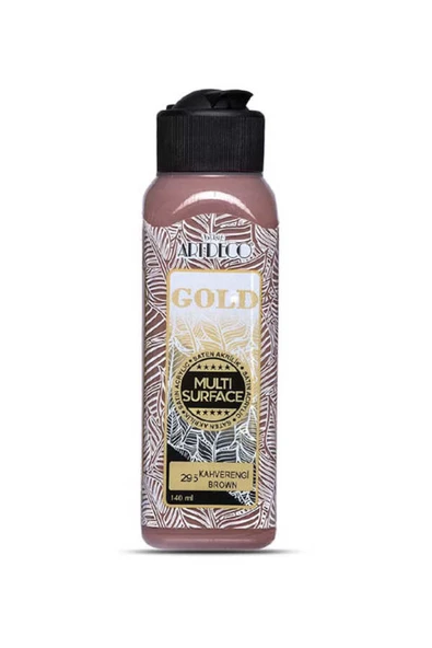 Artdeco Gold Akrilik Boya Kahverengi 140 ml ürün görseli