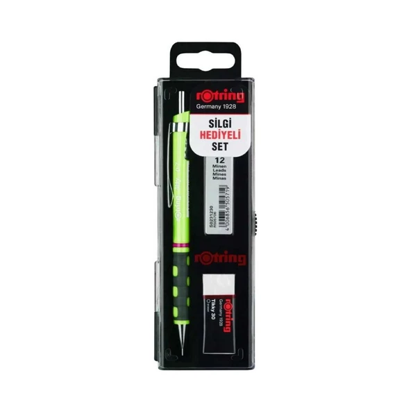 Rotring Tikky Rd 0.7+min Silgi Hediyeli Limon Yeşili ürün görseli