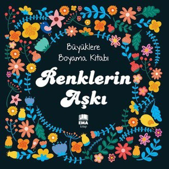 Renklerin Aşkı - Büyüklere Boyama Kitabı ürün görseli