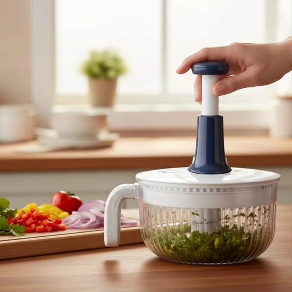 Technow Vip Ahmet VP-150 Chef Seti 3 Litre (Mikser + Salata Kurutucu + Ayran Çırpıcı) ürün görseli