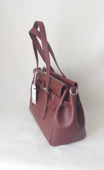 261AÇ316 Model Sarach Marka Bordo Renk El ve Omuz Çantası - 2
