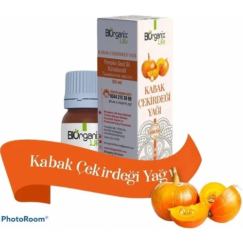 Biorganix Life Kabak Çekirdeği Yağı 50 Ml ürün görseli