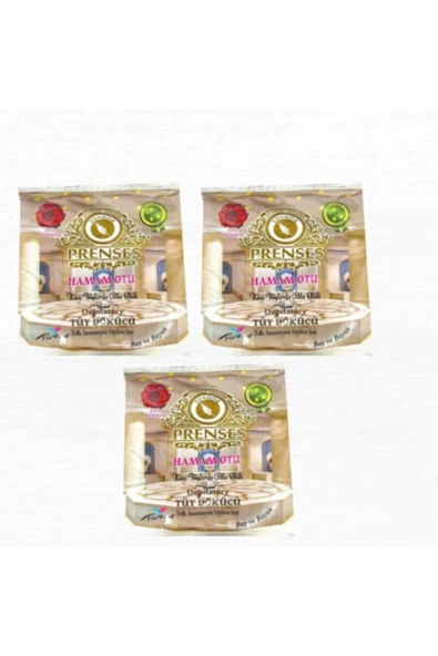 Gül Kokulu Tüy Dökücü Toz Hamam Otu 200 gr 3 Adet ürün görseli