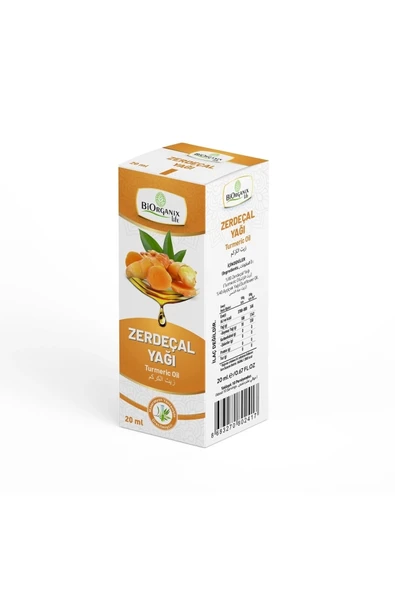 Zerdeçal Yağı 20 ml ürün görseli