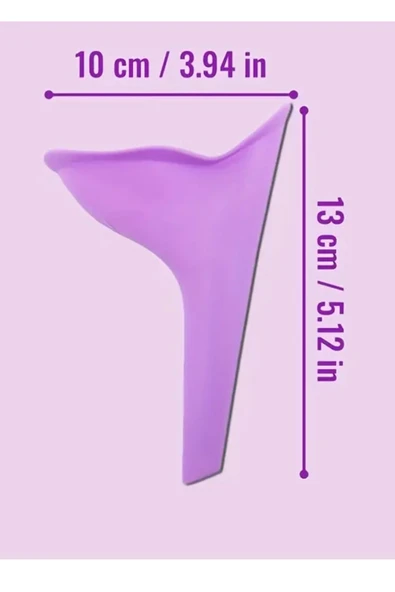 NACTUMU Kadınlar İçin Taşınabilir Ayakta Duran İdrar Kabı Sızdırmaz, Ergonomik ve Kompakt Tasarım, Kamp, Seyahat ve Açık Hava Kullanımı İçin - Resim 5