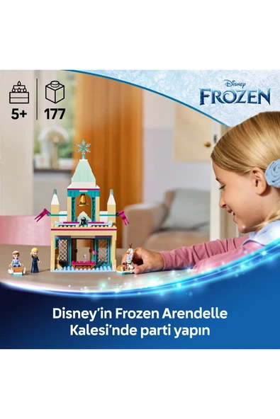 ® ǀ Disney Arendelle Karlar Ülkesi Şatosu 43265 - 5+ Oyuncak Yapım Seti (177Parça) - 5
