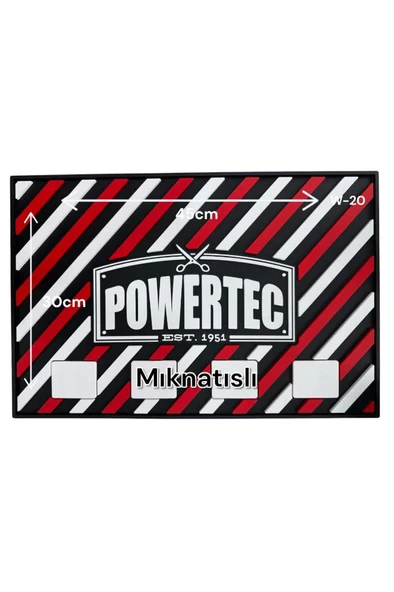 Powertec W-20 Mıknatıslı Premium Kuaför Makine - Araç Gereç Paspası - Resim 2