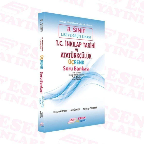 Esen Yayınları Üçrenk 8. Sınıf Lgs T.C. İnkılap Tarihi Ve Atatürkçülük Soru Bankası - Resim 2