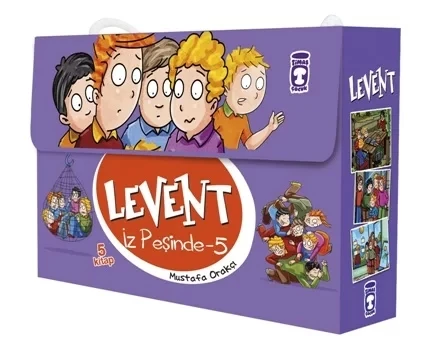 Levent İz Peşinde 5 Set (5 Kitap) ürün görseli