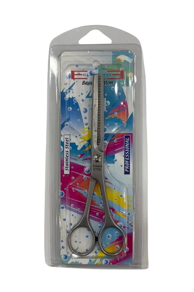 Element Professional Paslanmaz Tek Taraflı Eflile Makas 6,5 İnç - Resim 2