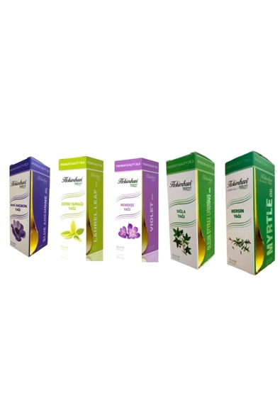 Mavi Anemon Yağı -defne Yaprağı Yağı - Menekşe Yağı - Sığla Yağı - Mersin Yağı ürün görseli