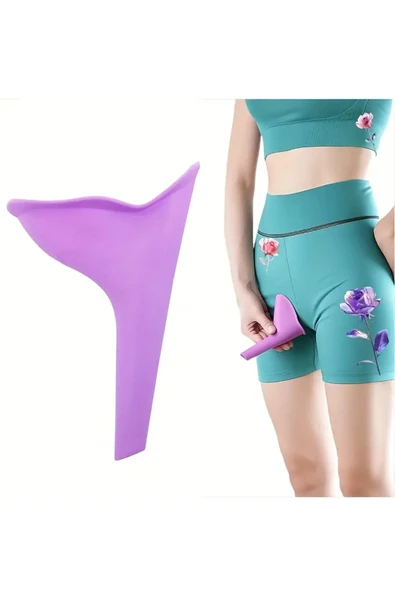 NACTUMU Kadınlar İçin Taşınabilir Ayakta Duran İdrar Kabı Sızdırmaz, Ergonomik ve Kompakt Tasarım, Kamp, Seyahat ve Açık Hava Kullanımı İçin ürün görseli