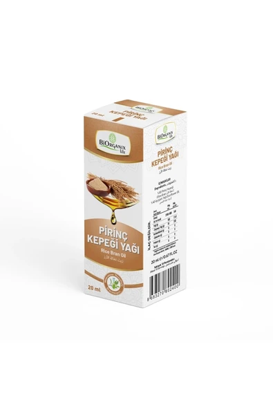 Pirinç Kepeği Yağı 20 ml ürün görseli