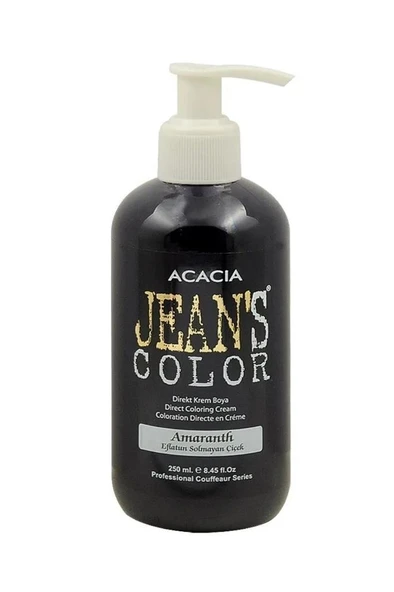 Jeans Color Amonyaksız Kokusuz Su Bazlı Saç Boyası 250 Ml Eflatun Solmayan Çiçek Hair Dye - Resim 2