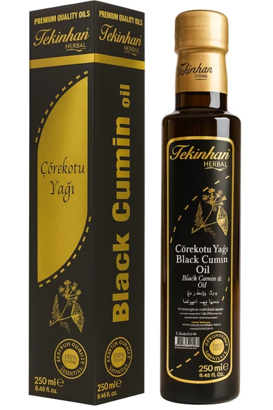 %100 Saf Çörekotu Yağı 250 Ml%100 Doğal Soğuk Sıkım Çörek Otu Yağı ürün görseli