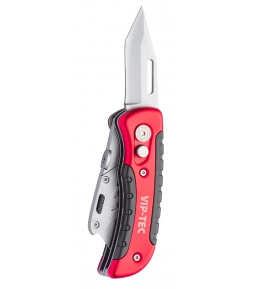 Metal Gövdeli Çift Fonksiyonlu Katlanır Bıçak - 3