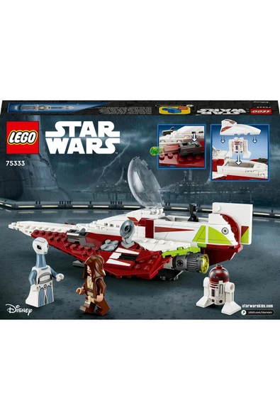 ® Star Wars™ Obi-Wan Kenobi’nin Jedi Starfighter™’ı 75333 - 7+ Oyuncak Yapım Seti (282 P) - 4