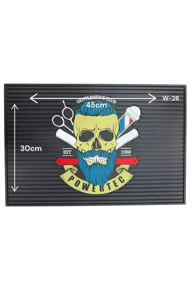 Powertec W-26 Premium Kuaför Makine - Araç Gereç Paspası