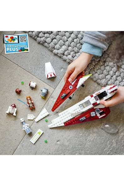 ® Star Wars™ Obi-Wan Kenobi’nin Jedi Starfighter™’ı 75333 - 7+ Oyuncak Yapım Seti (282 P) - 8