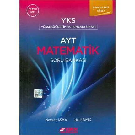 AYT Matematik Soru Bankası Orta ve İleri Düzey (Kırmızı Seri) - Resim 2