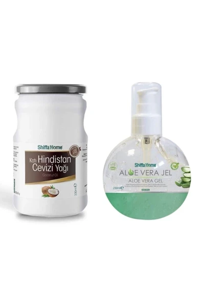Hindistan Cevizi Yağı 330ml & Aloe Vera Jel 250 Ml