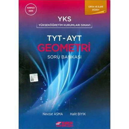 TYT AYT Geometri Soru Bankası Orta ve İleri Düzey (Kırmızı Seri) - Resim 2