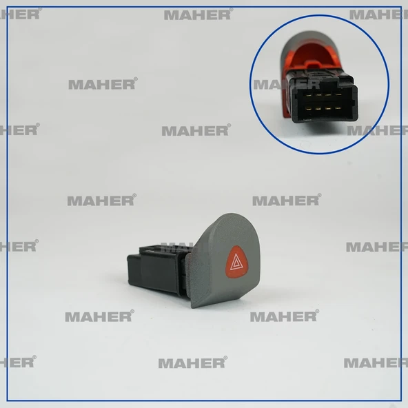 ANAHTAR DÖRTLÜ KANGOO 2008 8 PİN 8200523539 ürün görseli 1