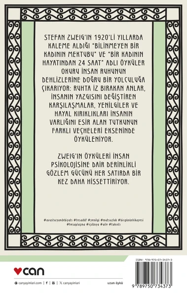 Bilinmeyen Bir Kadının Mektubu - Bir Kadının Hayatından 24 Saat - Resim 3