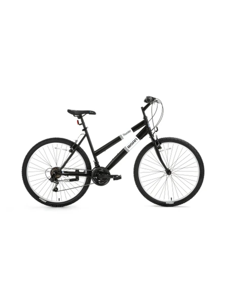 Bisan Thunder 24 V Fren 18 Vites 24 Jant Dağ Bisikleti Siyah Beyaz 42 Kadro ürün görseli