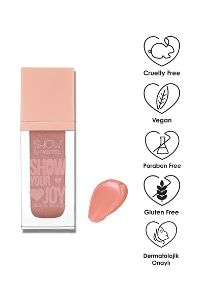 Show By Pastel Show Your Joy Liquid Blush - Likit Allık 51 - 3