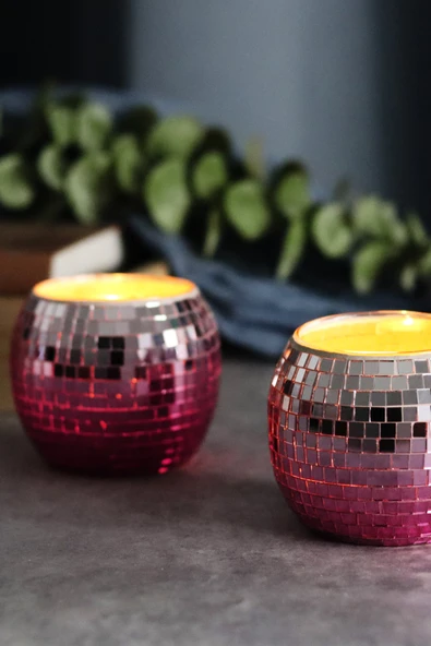 NACTUMU Kendinden Yapışkanlı Bronz Mozaik Duvar Çıkartmaları, Cam Ayna Akrilik Karolar 30.30 CM - Resim 2