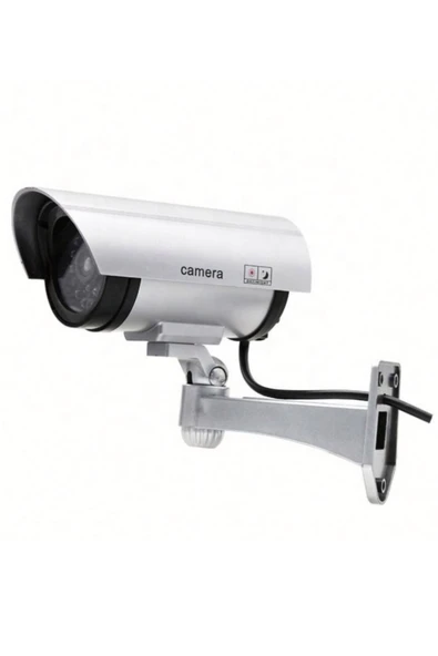 NACTUMU Gerçek Görünümlü Sahte Güvenlik Kamerası İç ve Dış Mekan Koruması İçin