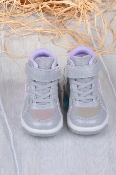 Vicco 946.P25K.419 Klint Gümüş Işıklı Kız Çocuk Bot - Resim 6