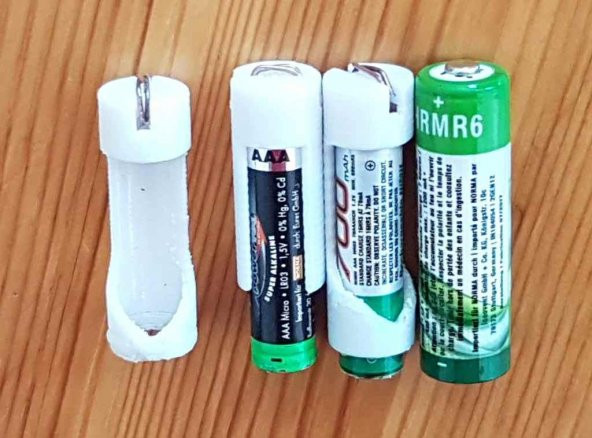 Aaa Aa A Pille Klip Freecad İle Adaptör Plastik Aparat - 3