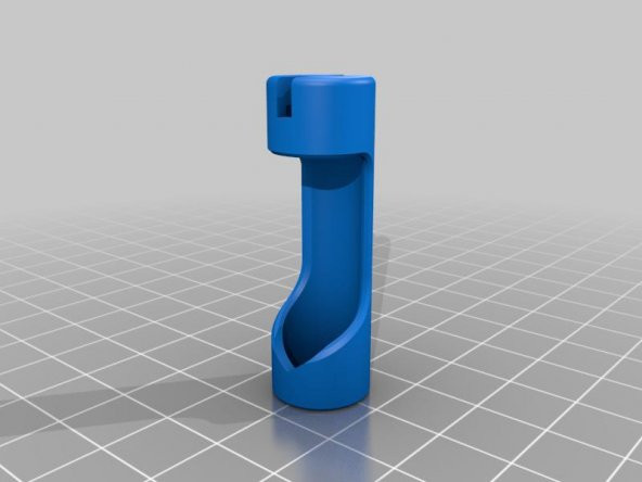 Aaa Aa A Pille Klip Freecad İle Adaptör Plastik Aparat - 5