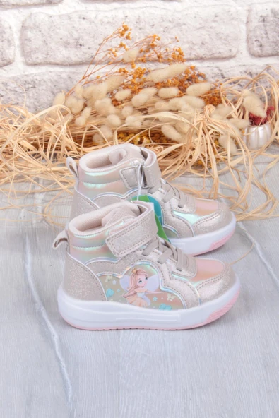 Vicco 946.P25K.419 Klint Bej Işıklı Kız Çocuk Bot - Resim 2