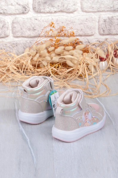 Vicco 946.B25K.419 Klint Bej Işıklı Kız Çocuk Bot - Resim 4