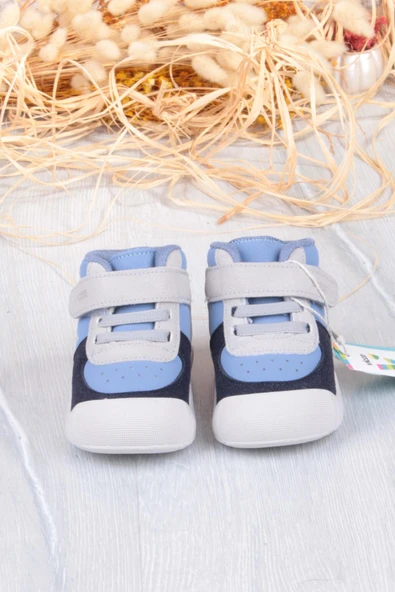 Vicco 946.E25K.402 Soli Kot Yumuşak Rahat İlk Adım Erkek Çocuk Bot - Resim 6