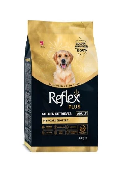 Reflex Plus Hipoalerjenik Golden Retriever Yetişkin Köpek Maması 8kg ürün görseli
